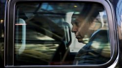 Israel's Prime Minister Netanyahu departs after meeting with Republican presidential nominee Trump at Trump Tower in New York