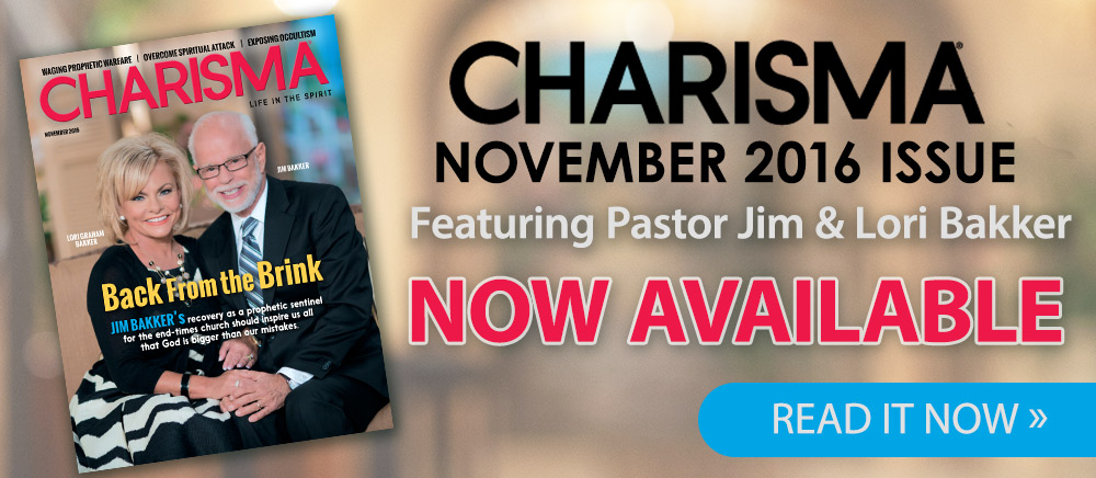 Charisma November Issue Now Available - Read It Now