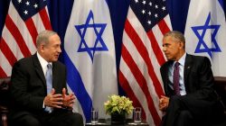 U.S. President Barack Obama meets with Israeli Prime Minister Benjamin Netanyahu in New York