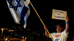 Trump supporter in Israel