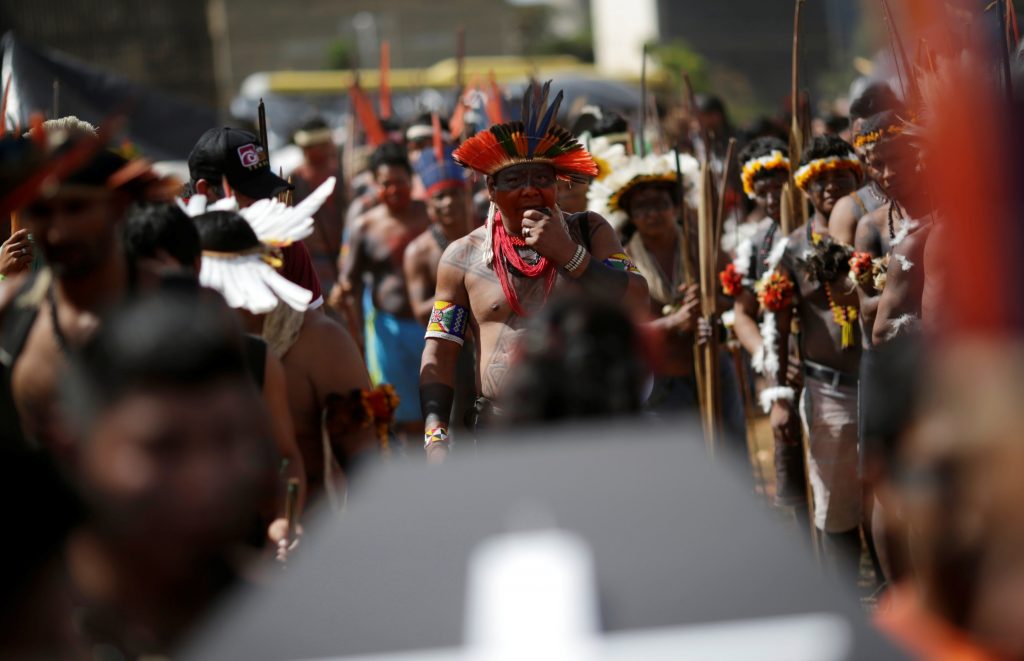 Brazil indigenous protest over land rights turns violent