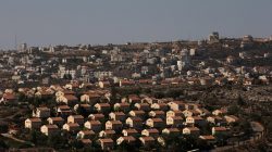 The West Bank Jewish settlement of Ofra is photographed as seen from the Jewish settler outpost of Amona in the occupied West Bank, October 20, 2016. REUTERS/Ronen Zvulun/File Photo