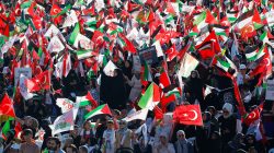 Thousands rally in Istanbul against Israel's Al-Aqsa mosque measures