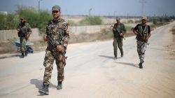 Two killed on Gaza-Egypt border in confrontation between Hamas and rival Islamist militants