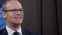 FILE PHOTO: Ireland's Minister of Foreign Affairs Simon Carbery Coveney attends informal meeting of European Union Ministers of Foreign Affairs in Tallinn, Estonia September 7, 2017. REUTERS/Ints Kalnins/File Photo