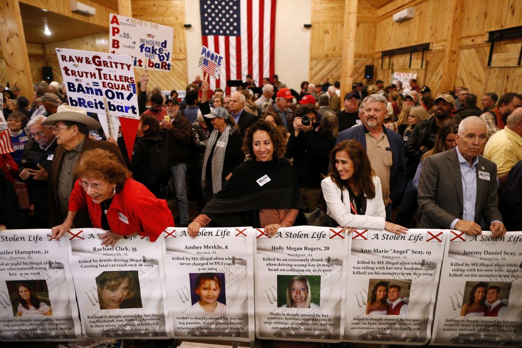 Voters head to polls in Alabama race with high stakes for Trump