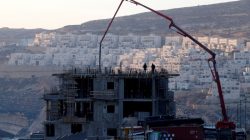 A construction site is seen in the Israeli settlement of Givat Zeev, in the occupied West Bank December 22, 2016.