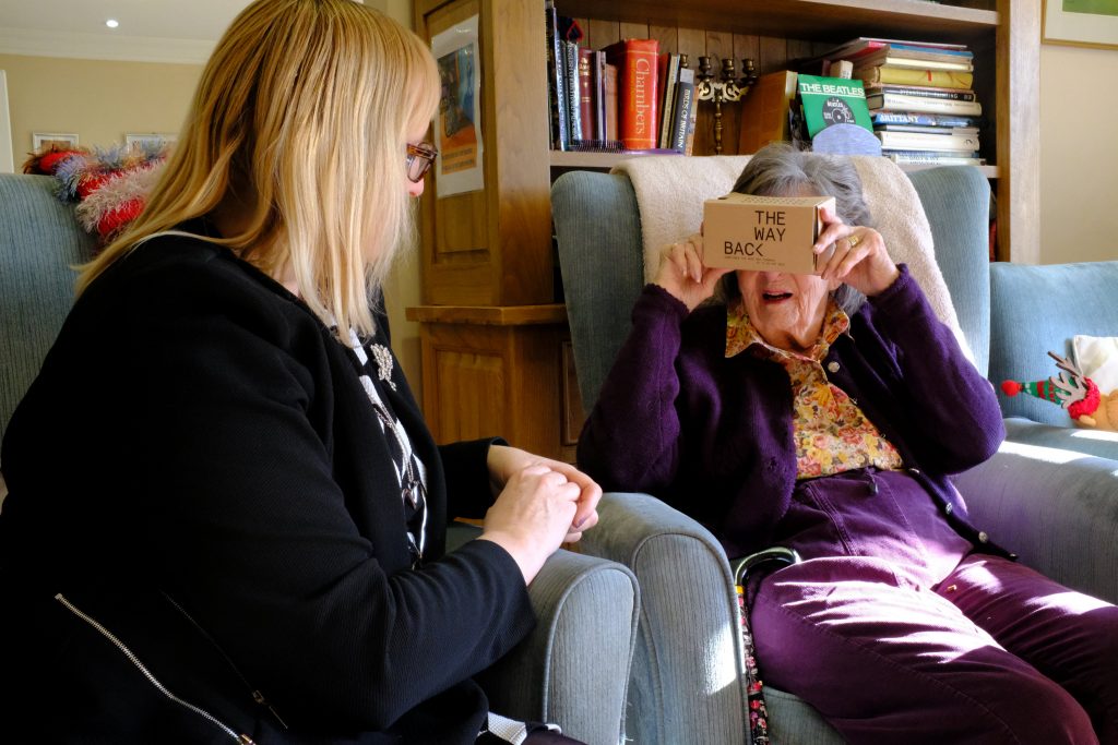 Virtual reality coronation takes dementia patients down memory lane