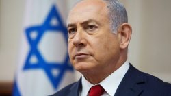 FILE PHOTO: Israeli Prime Minister Benjamin Netanyahu attends the weekly cabinet meeting at the Prime Minister's office in Jerusalem September 16, 2018 Sebastian Scheiner/Pool via Reuters