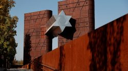 FILE PHOTO: The new Holocaust museum called the House of Fates is pictured in Budapest, Hungary, October 15, 2018. REUTERS/Bernadett Szabo