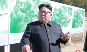North Korean leader Kim Jong Un inspects a constructions site of Yangdeok, in this undated photo released on October 31, 2018 by North Korea's Korean Central News Agency (KCNA). KCNA/via REUTERS/File Photo