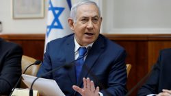 Israeli Prime Minister Benjamin Netanyahu attends the weekly cabinet meeting at his office in Jerusalem December 16, 2018. Abir Sultan/Pool via REUTERS/File Photo