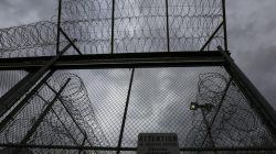 The front gate is pictured at the Taconic Correctional Facility in Bedford Hills, New York April 8, 2016. REUTERS/Carlo Allegri/ File Photo