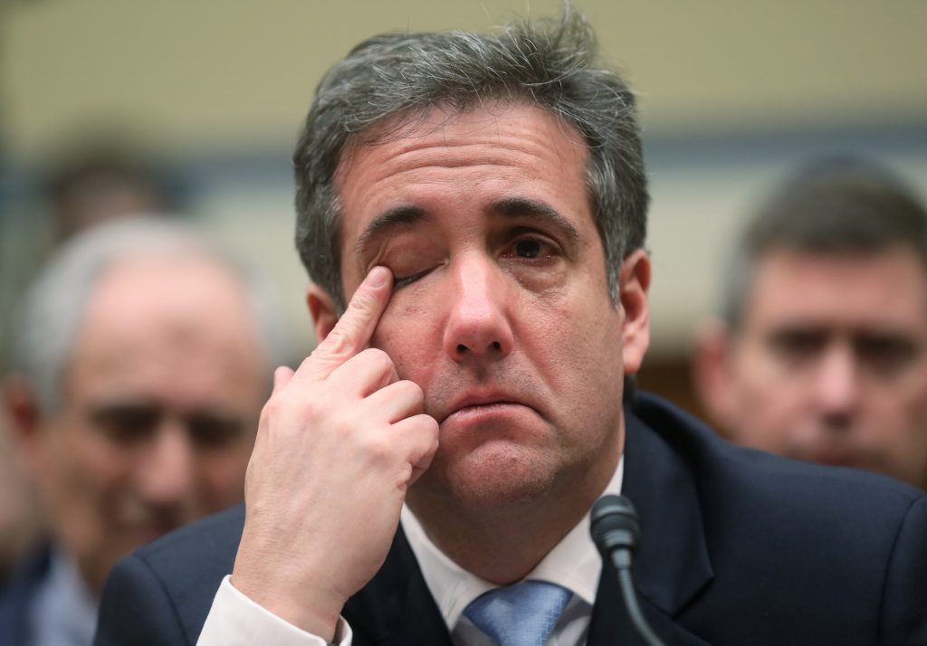 Michael Cohn Former Trump personal attorney Cohen testifies before House Oversight ...
