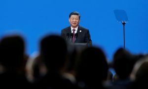 FILE PHOTO: Chinese President Xi Jinping attends the Conference on Dialogue of Asian Civilizations in Beijing, China May 15, 2019. REUTERS/Thomas Peter/File Photo