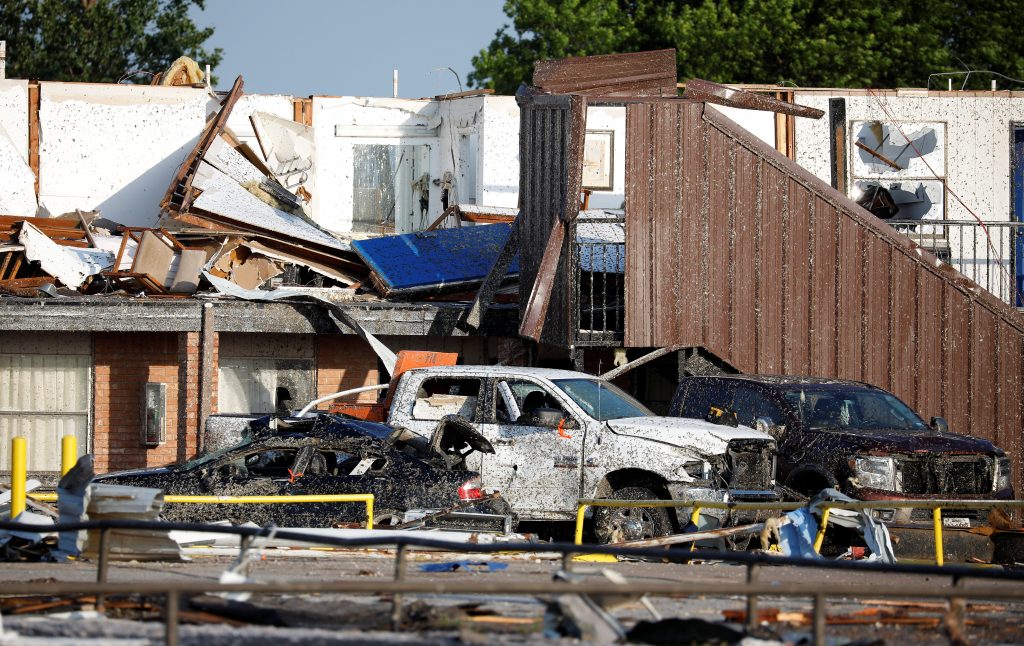Rescuers search for survivors after Oklahoma tornado kills at least two
