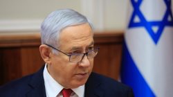 FILE PHOTO: Israeli Prime Minister Benjamin Netanyahu speaks during the weekly cabinet meeting at the Prime Minister's office in Jerusalem May 19, 2019. Ariel Schalit/Pool via REUTERS