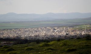 FILE PHOTO: A general view shows Khan Sheikhoun in the southern countryside of Idlib March 16, 2015. REUTERS/Khalil Ashawi/File Photo - RC12399C7770