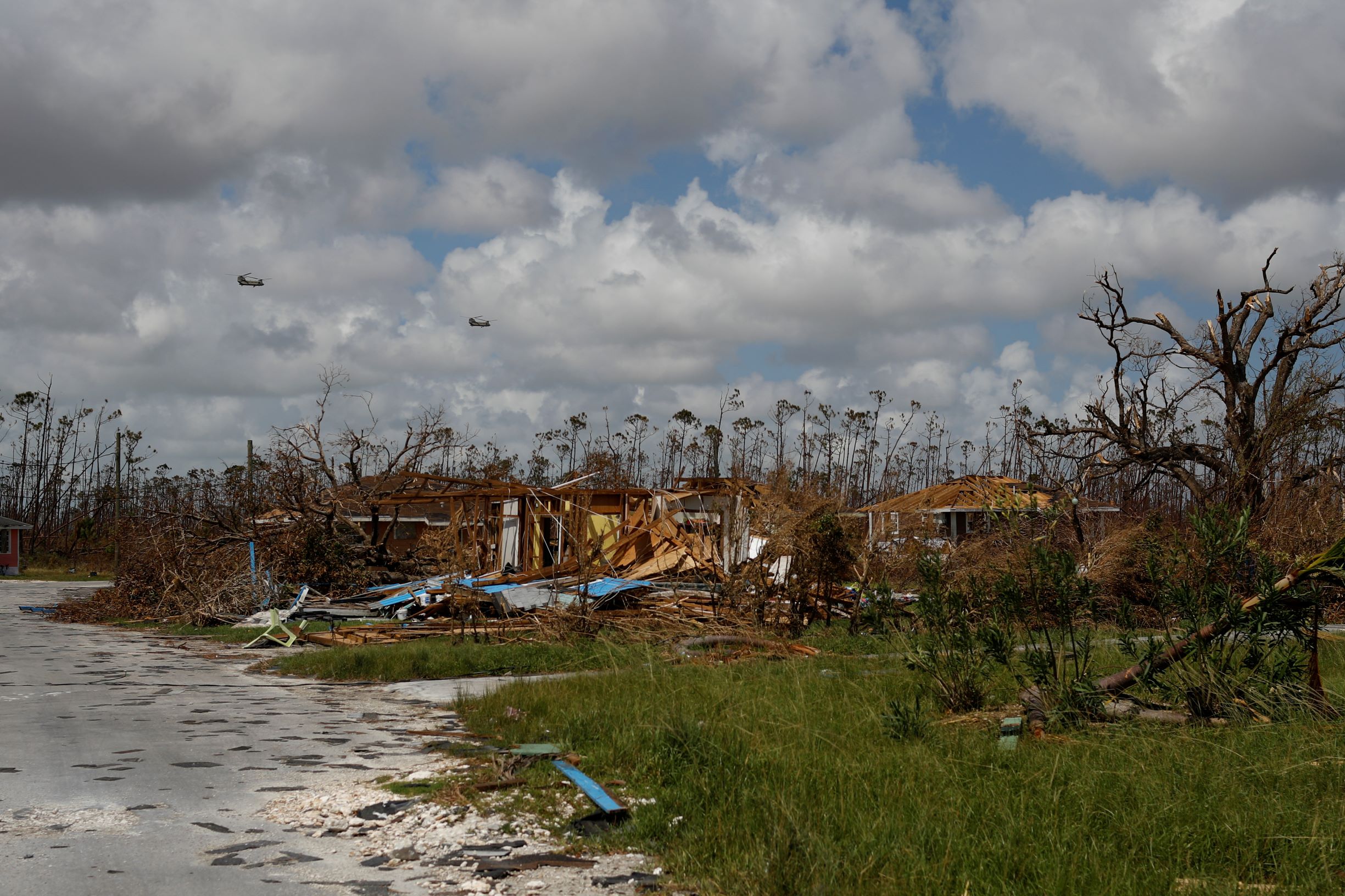 Tropical storm nears northern Bahamas, complicating Dorian relief