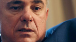 FILE PHOTO: Israeli Energy Minister Yuval Steinitz speaks during an interview with Reuters in Cairo, Egypt January 14, 2019. REUTERS/Mohamed Abd El Ghany/File Photo