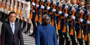 Leaked document revealing Pact between Solomon Islands and China