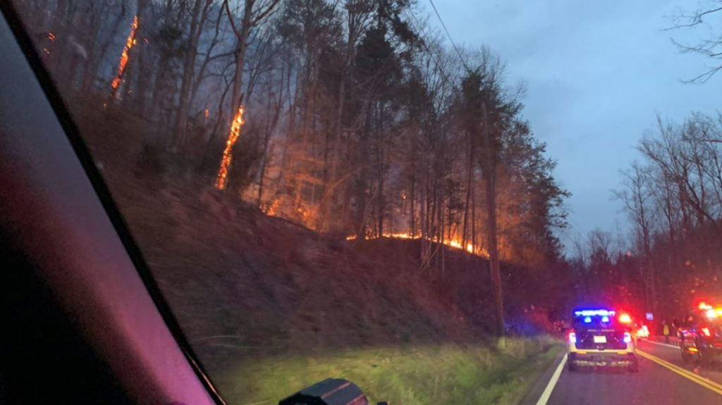 3,000acre Fire now burning in Tennessee The Jim Bakker Show