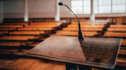 Pulpit Empty Church