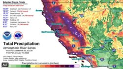 California weather map