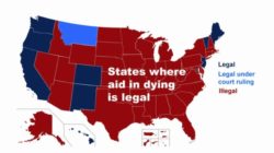 Aid in Dying US map