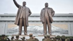 North Korea Statues