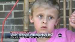 Six year old shot