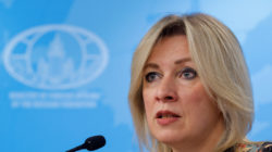 Russian Foreign Ministry spokeswoman Zakharova