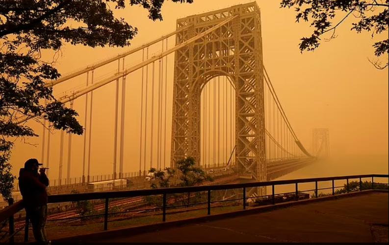 Canada-smoke-haze-New-Jersey