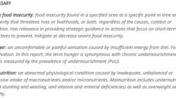 Glossary-Hunger