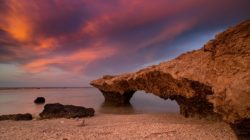 Red Sea at sunset
