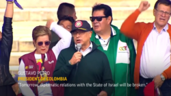 Colombian President Gustavo Petro