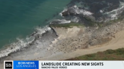 Landslide-creates-new-beach
