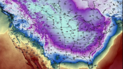 TWITTER Weather map