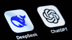 DeepSeek ChatGPT logos